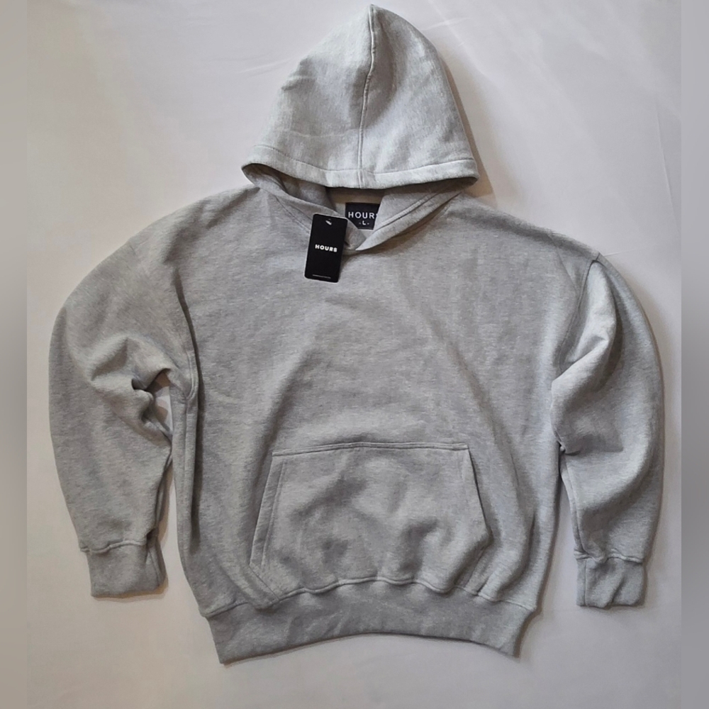 h:ours‎ Light Gray Hoodie
